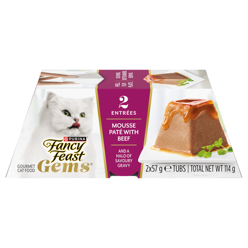 Fancy Feast Gems Mousse Paté with Chicken Wet Cat Food