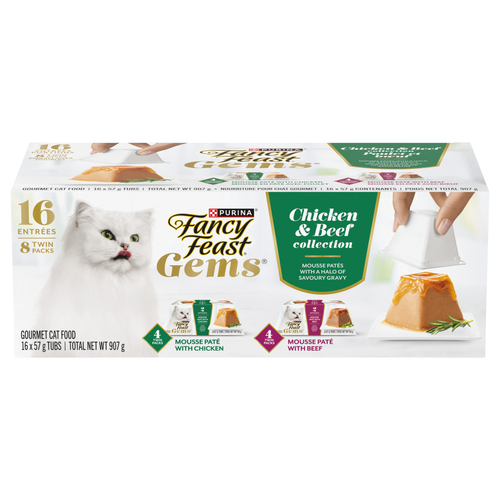 Fancy Feast Gems Mousse Paté Variety Pack