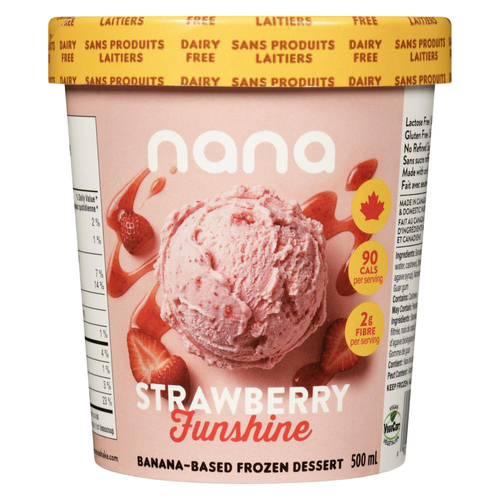 NanaShake Banana-Based Frozen Dessert