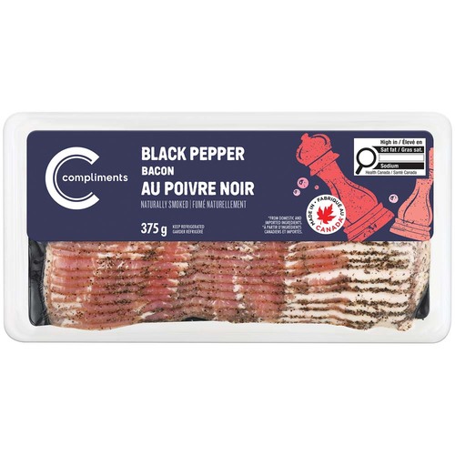 Compliments Bacon Black Pepper