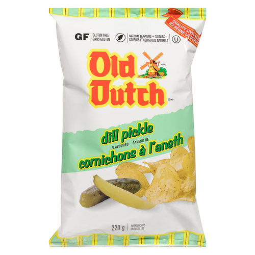 Buy Old Dutch Potato Chips Dill Pickle 220 g | FreshCo