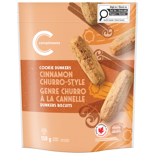 Compliments Cookie Dunkers Cinnamon Churro