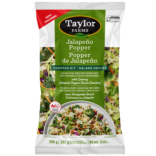 Taylor Farms Salad Kit Jalapeno Popper