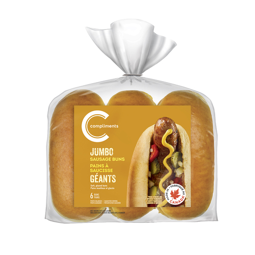 Compliments Jumbo Sausage Bun