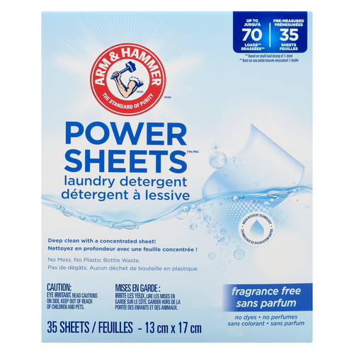 Arm & Hammer Power Sheets Laundry Detergent