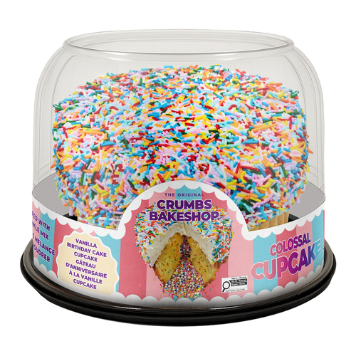 Original Crumbs Chocolate Birthday Colossal Cupcake