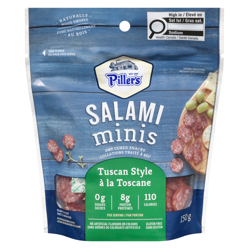 Piller's Dry Cured Salami Minis Tuscan Style