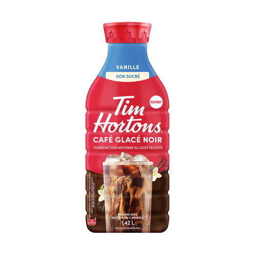 Tim Hortons Unsweetened Caramel Iced Coffee