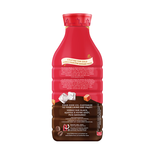 Buy Tim Hortons Unsweetened Caramel Iced Coffee 1.42 L | Thrifty Foods