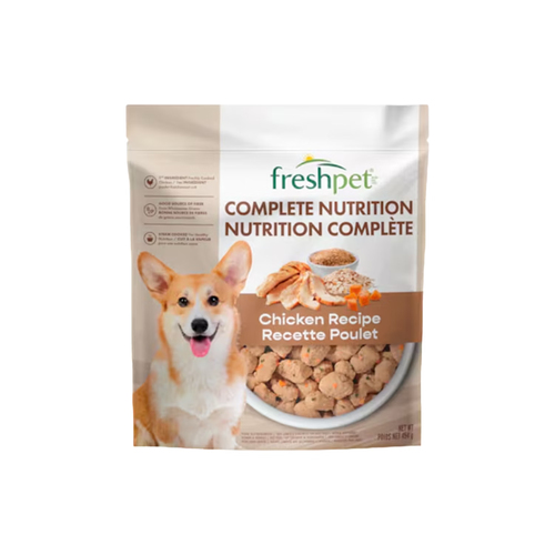 Freshpet Complete Nutrition Dog Food Chicken Recipe