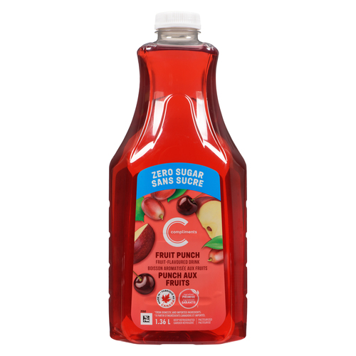 Compliments Zero Sugar Juice Fruit Punch