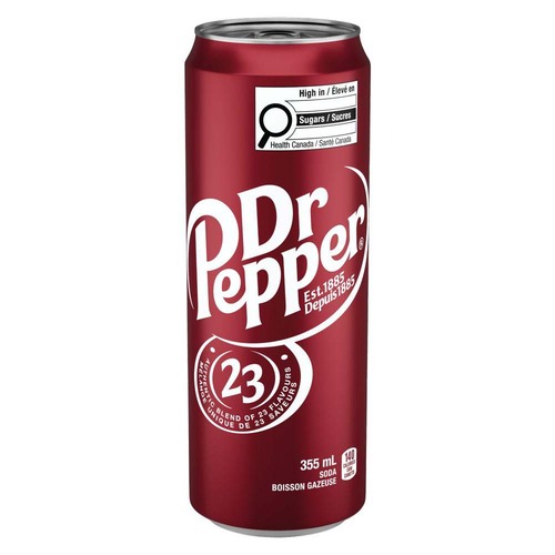 Buy Dr Pepper Soft Drink Original Slim 355 ml (can) | Safeway Canada