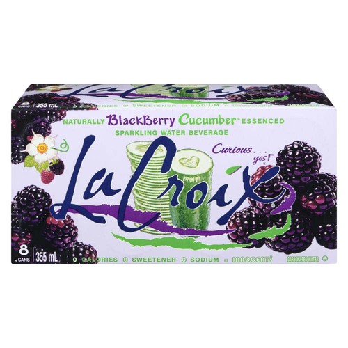 La Croix Sparkling Water Blackberry Cucumber