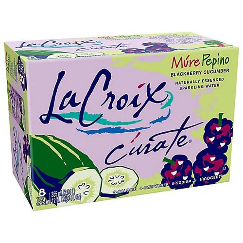 La Croix Sparkling Water Blackberry Cucumber