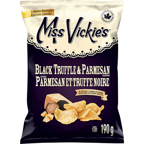 Miss Vickie's Kettle Cooked Black Truffle & Parmesan Potato Chips