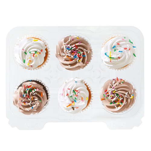 Cupcakes Assorted 6 Pack 300 g (frozen)