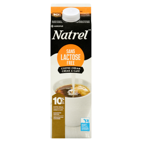 Natrel Lactose-Free 10% Coffee Cream