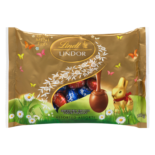 Lindt LINDOR Milk Chocolate Mini Eggs