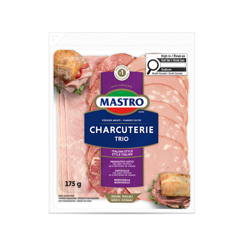 Mastro Italian Style Charcuterie Meat Trio