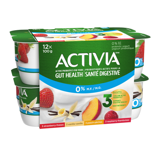 Buy Activia Lactose-Free Probiotic Yogurt Variety Pack Value Size