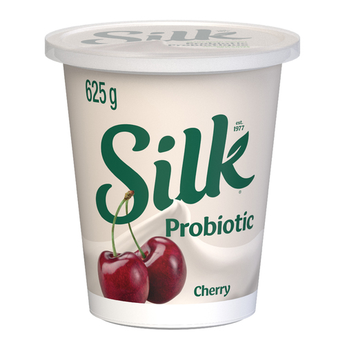 Silk Plant Based Probiotics Yogurt Cherry