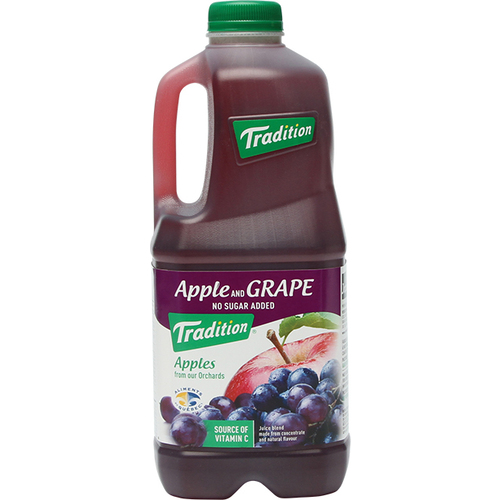 Tradition Apple And Grape Juice