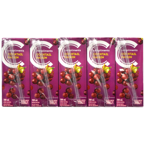 Achetez Compliments Cocktail de raisins 10 x 200 ml | IGA