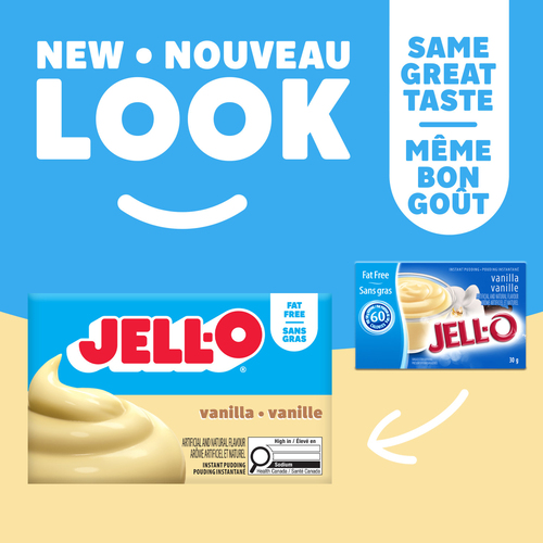 Buy Jell-O Fat-Free Instant Pudding Vanilla 30 g | Foodland