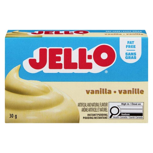 Buy Jell-O Fat-Free Instant Pudding Vanilla 30 g | IGA