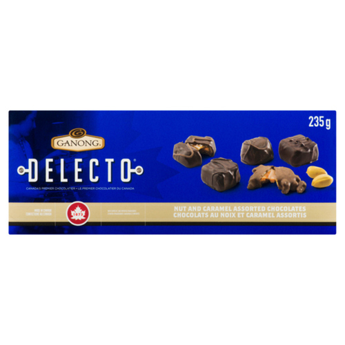Buy Ganong Delecto Chocolate Nut & Caramel Assorted 235 g | Foodland
