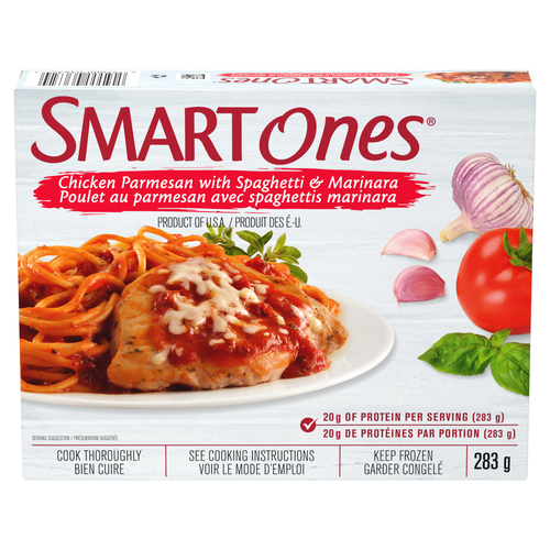 Smart Ones Chicken Parmesan With Spaghetti & Marinara