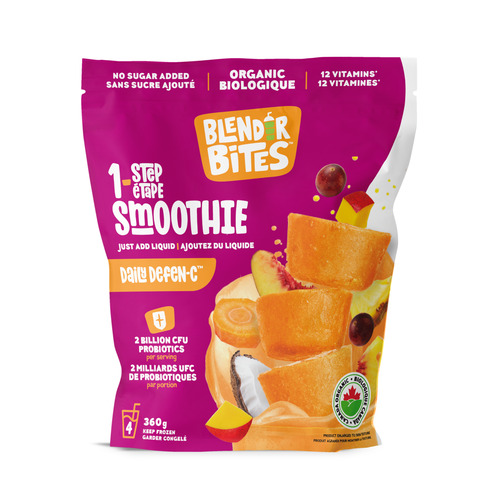 Blender Bites Organic Frozen Smoothie Daily Defense