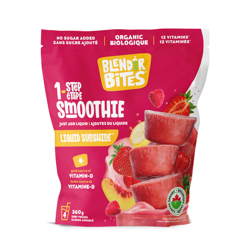 Blender Bites Organic Frozen 1-Step Smoothie Green D-Tox