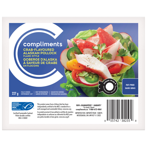 Compliments Fat-Free Imitation Crab Flakes
