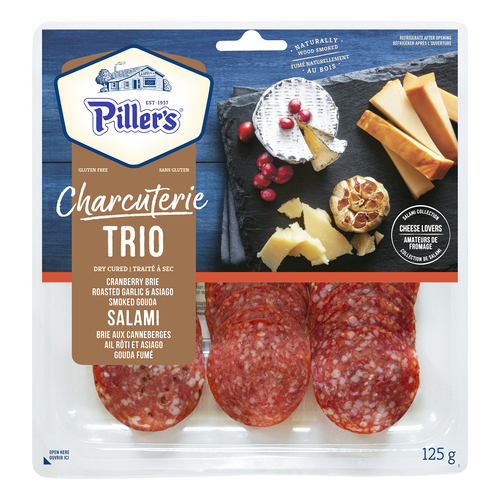 Pillers Trio Cheese Lovers Salami Collection Charcuterie