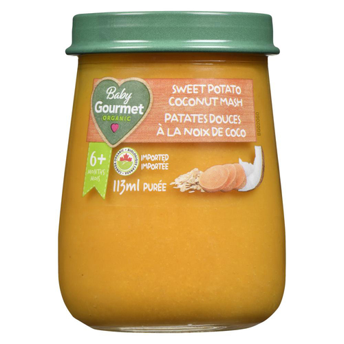 Baby Gourmet Organic Jar Sweet Potato Coconut Mash