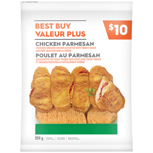 Best Buy Frozen Breaded Chicken Cutlettes Parmesan