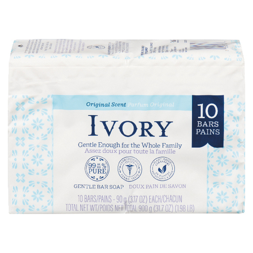 Buy Ivory Bar Soap Original 10 x 90 g | Sobeys Inc.