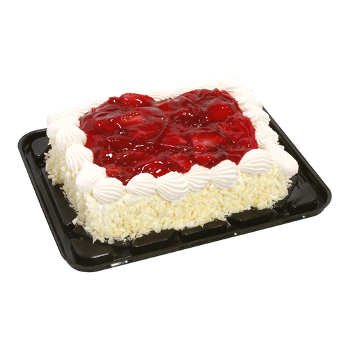 Strawberry Shortcake Slab Cake