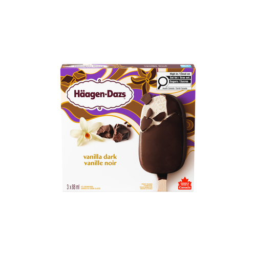 Buy Häagen-Dazs Ice Cream Bars Vanilla Dark Chocolate 3 x 88 ml