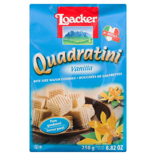 Loacker Quadratini Wafer Vanilla