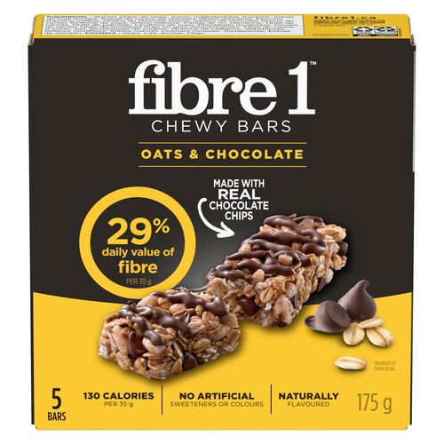 Fibre 1 Oats & Chocolate Chewy Bars