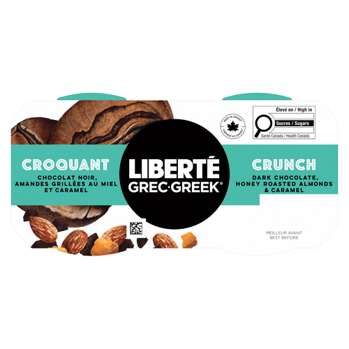 Buy Liberte Crunch Cafe Latte Greek Yogurt 260 g | Foodland