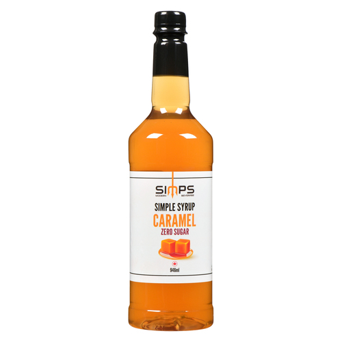 Buy Simps Modern Beverage Simple Syrup Zero Sugar Caramel 946 ml ...