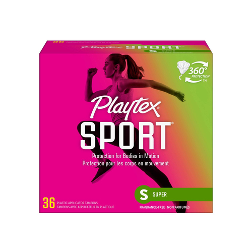 Playtex Super Sport Tampons Unscented