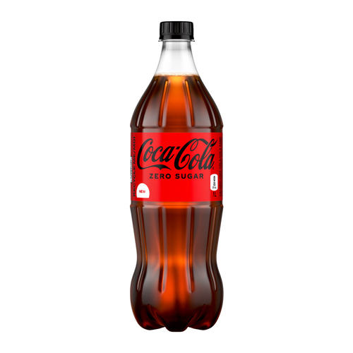 Coca-Cola Zero Sugar Soft Drink 1 L (bottle)