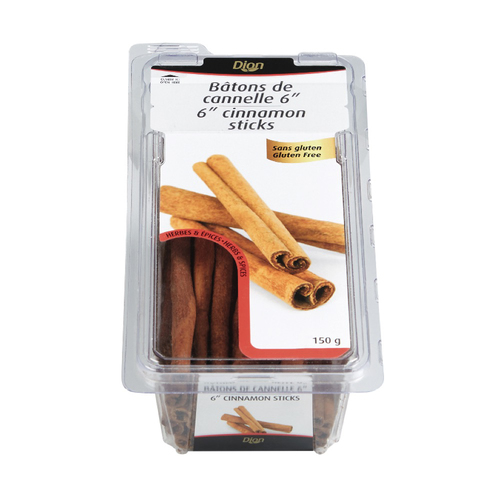 Buy Les Aliments G. Dion Foods 6 Inch Cinnamon Stick 150 g | IGA