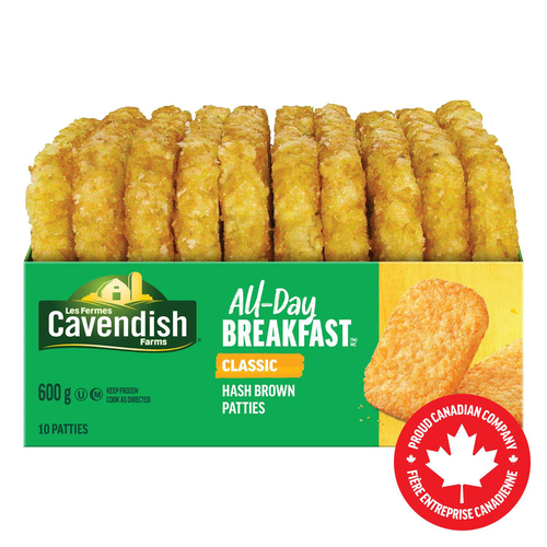 Cavendish Farms All-Day Breakfast Hash Brown Patties Onion