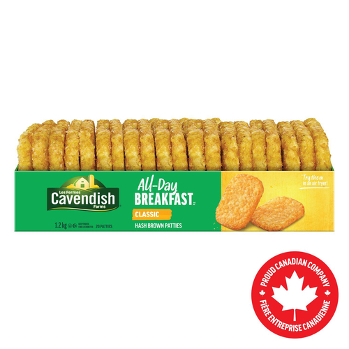 Cavendish Farms All-Day Breakfast Hash Brown Patties Onion