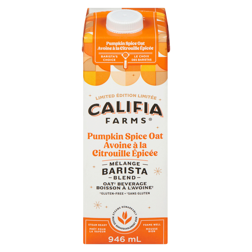Califia Farms Pumpkin Spice Oat Beverage